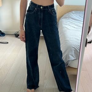 Zara wide leg jeans